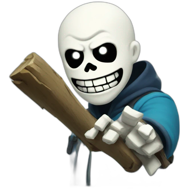 Sans undertale emoji
