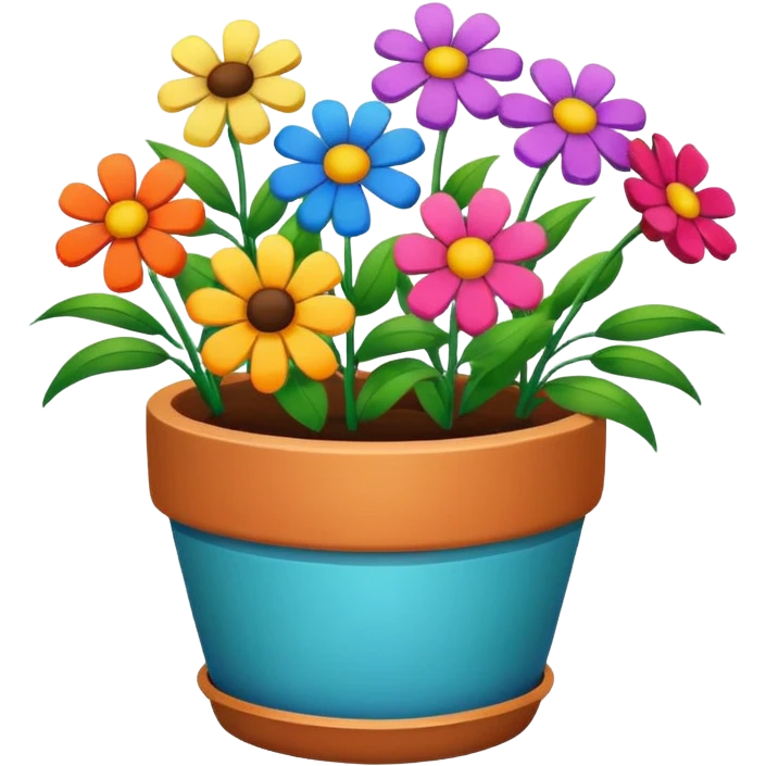 flowers in a pot emoji