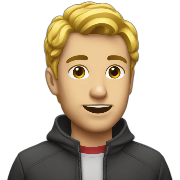 Persona con ganas de besar emoji