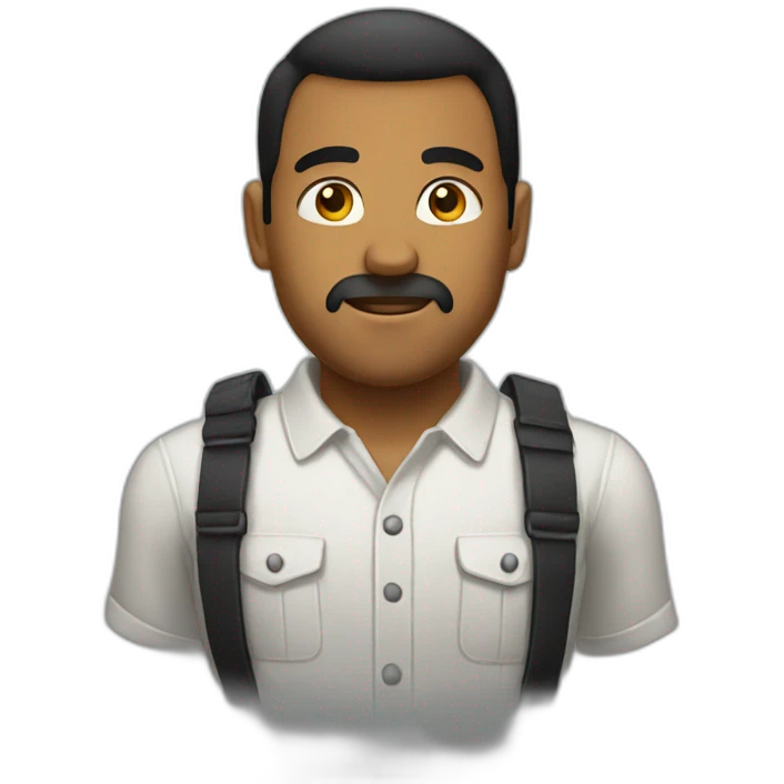 Hombre heavy emoji