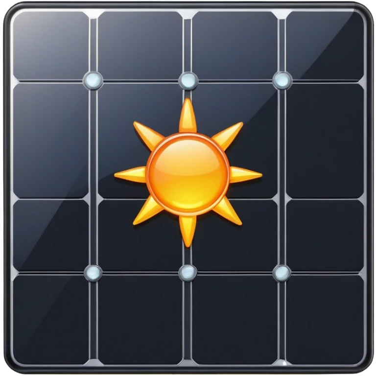 solar panel emoji