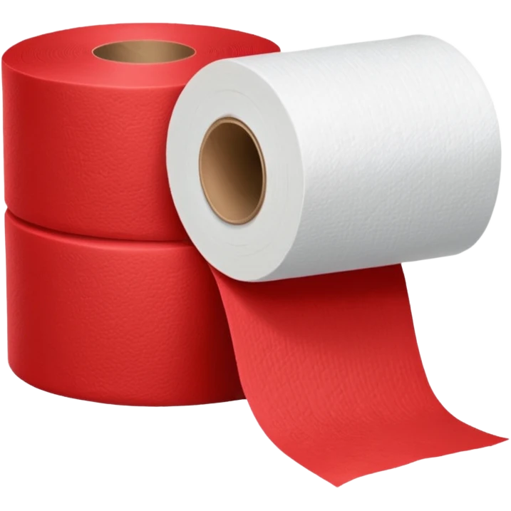 krımızı tuvalet kağıdı emoji