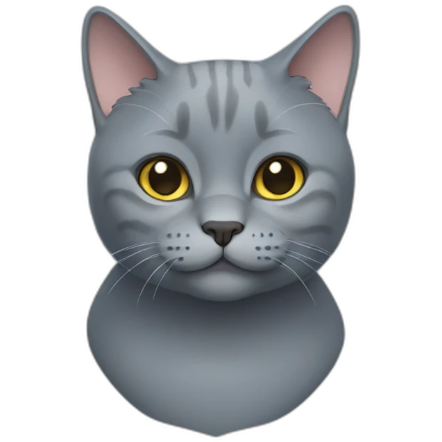 British blue cat emoji