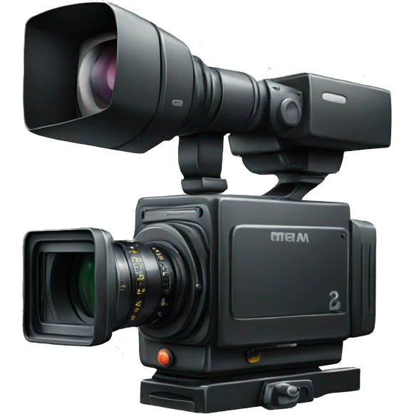 Cinema camera emoji