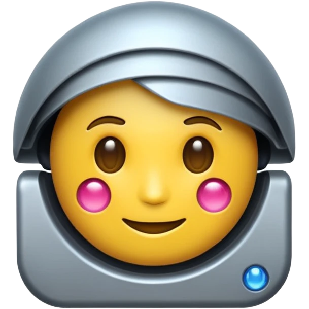crie um emoji IA INTELIGENCIA ARTIFICIAL emoji