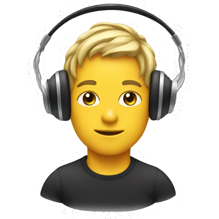 Headphones and bow emoji