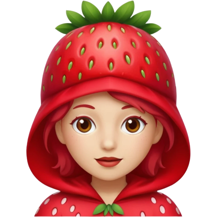 singer strawberry friut emoji