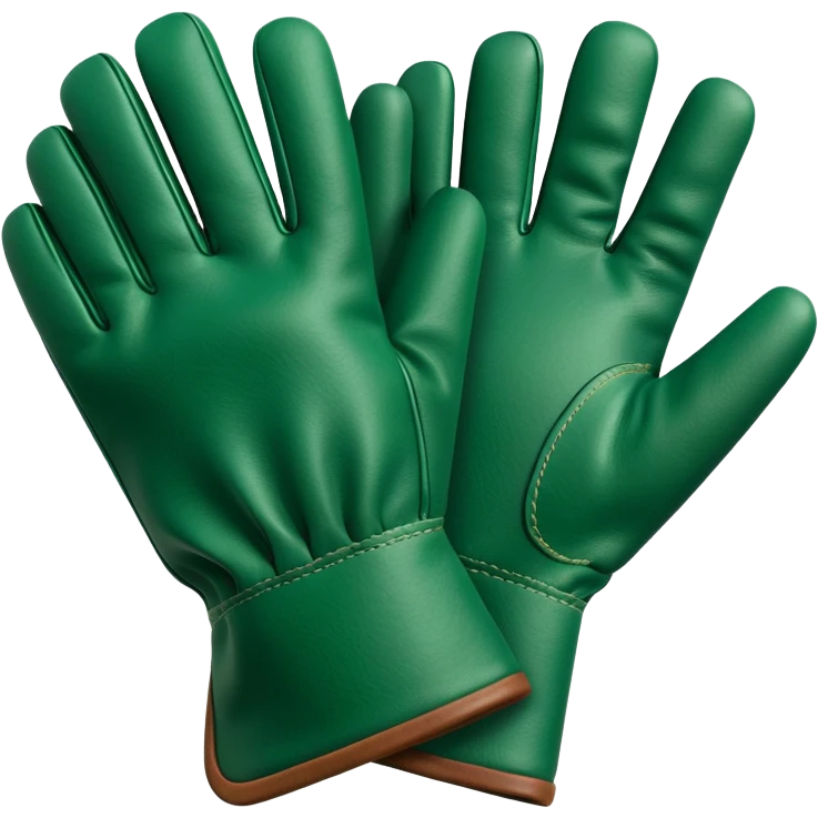 Gardening gloves emoji