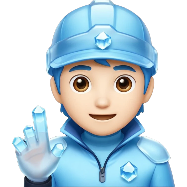 emoji Boboiboy ice emoji