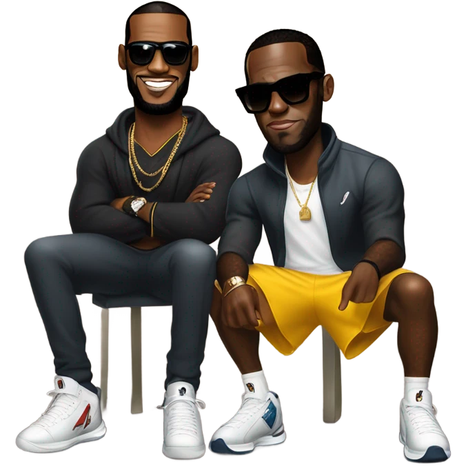 lebron and diddy emoji