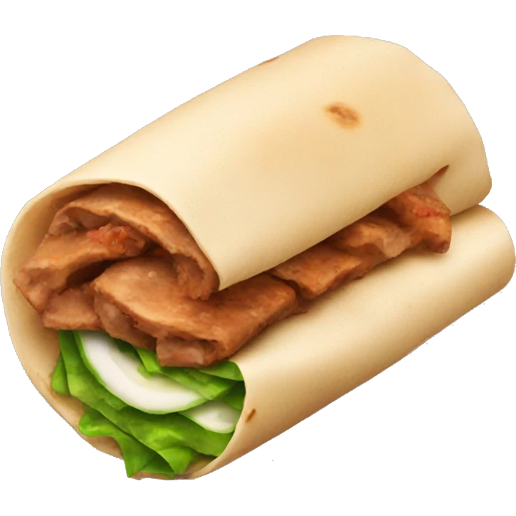 doner wrap emoji