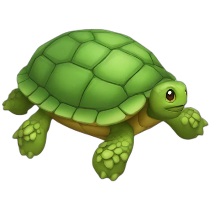 tartaruga de fone emoji