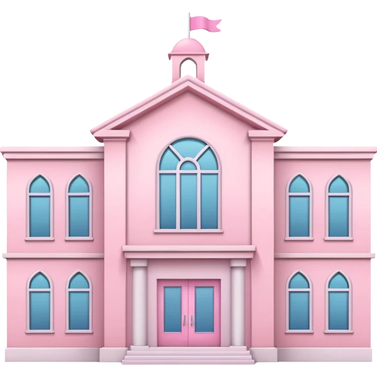 pink school emoji