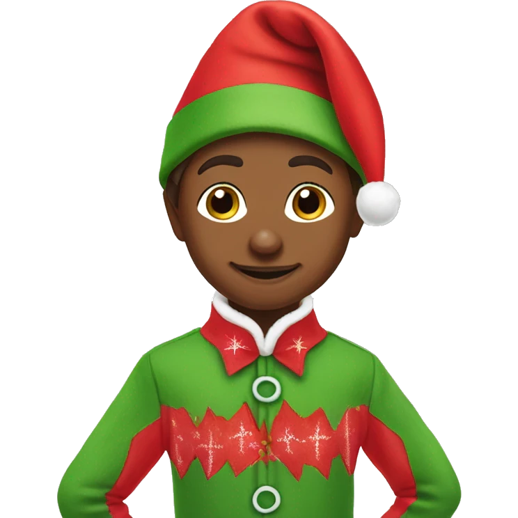 Elf on the shelf￼ emoji