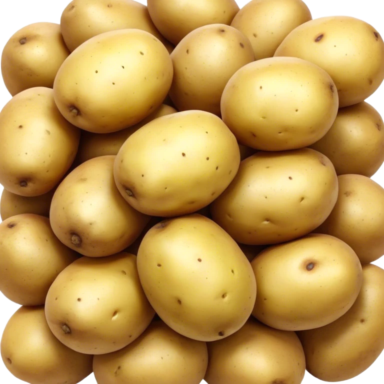 Round potatoes emoji