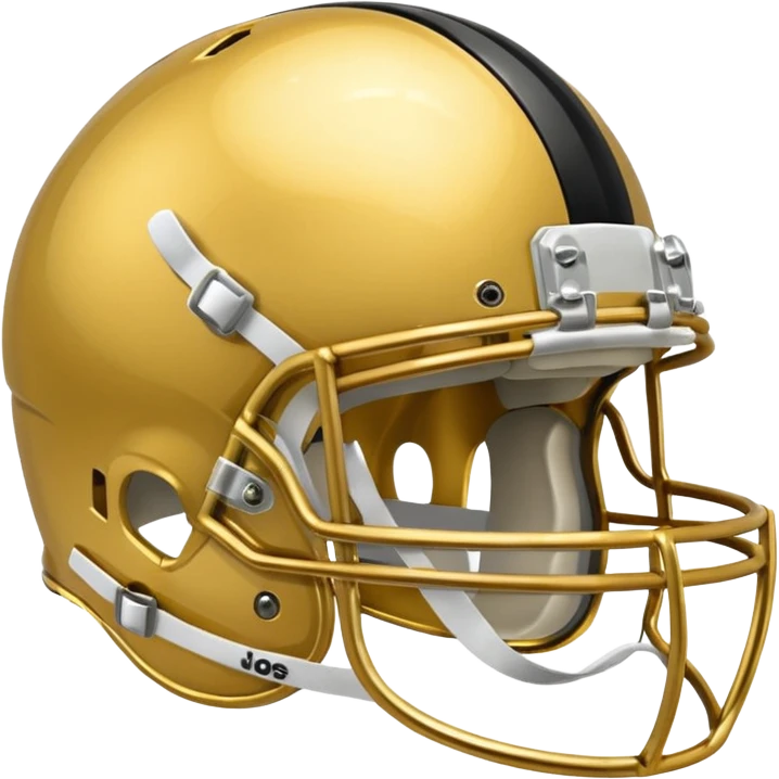 gold football helmet emoji emoji