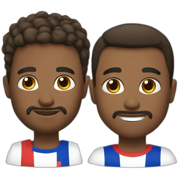 France and serbia emoji