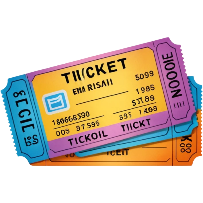 Ticket Check  emoji