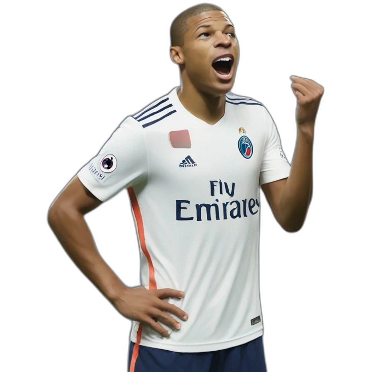 Mbappe qui fais caca emoji