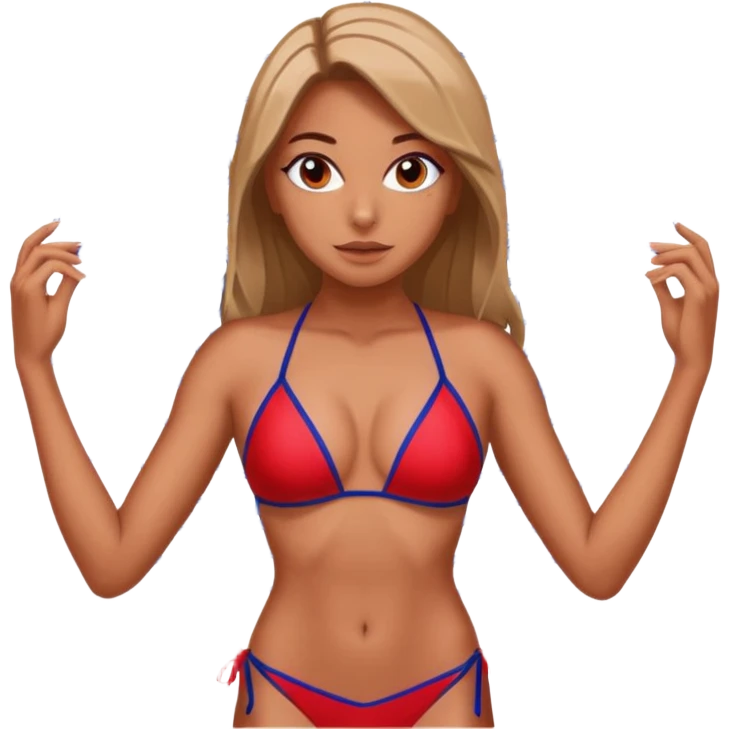  Spider man de bikini feminino  emoji