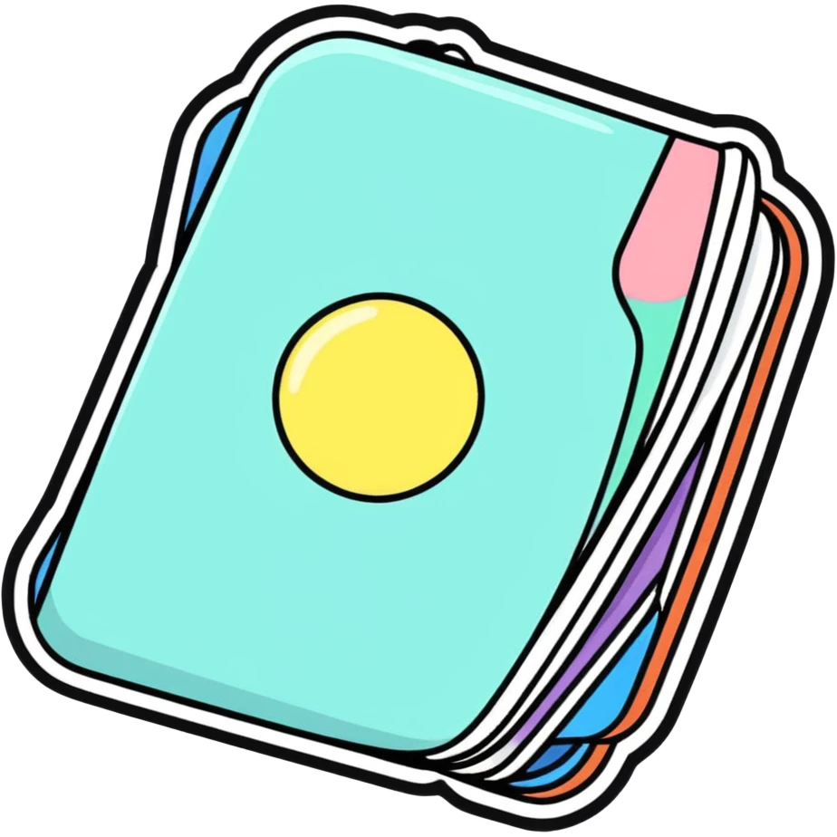 Aesthetic stickers emoji