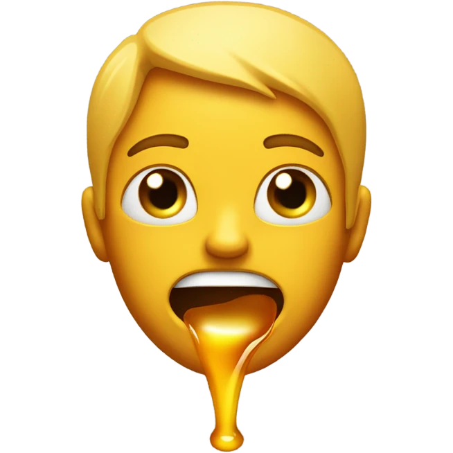 person throwing up honey emoji