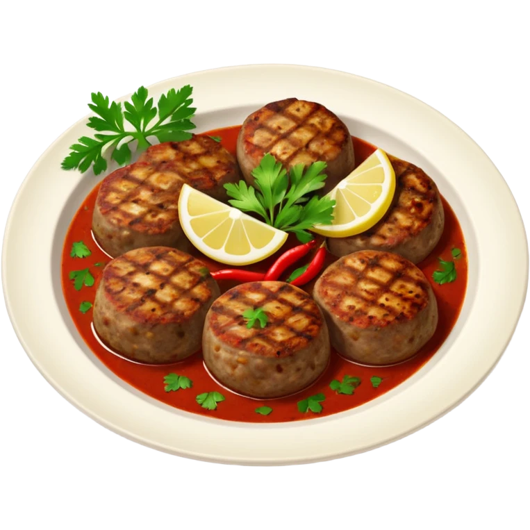 Çiğköfte emoji