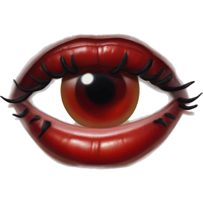 Healthy tomatoe in Harley Quinn style, oil paint, mysterious eyes, intricate lips, masterpiece portrait, odd perspective, beautiful, desirable, logical emoji