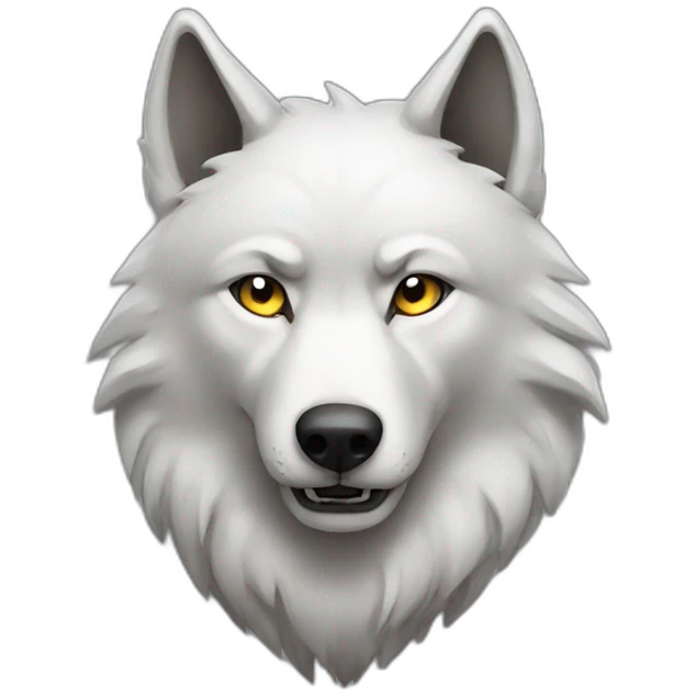 hurt wolf emoji