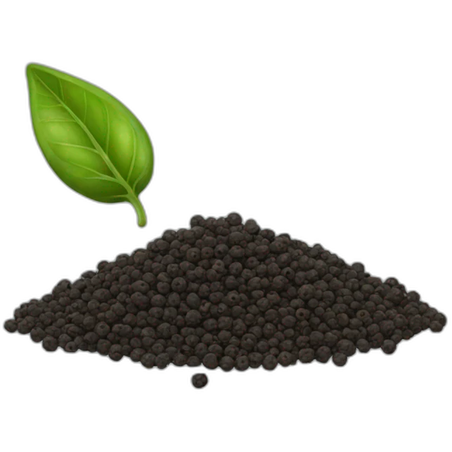 ground black pepper emoji