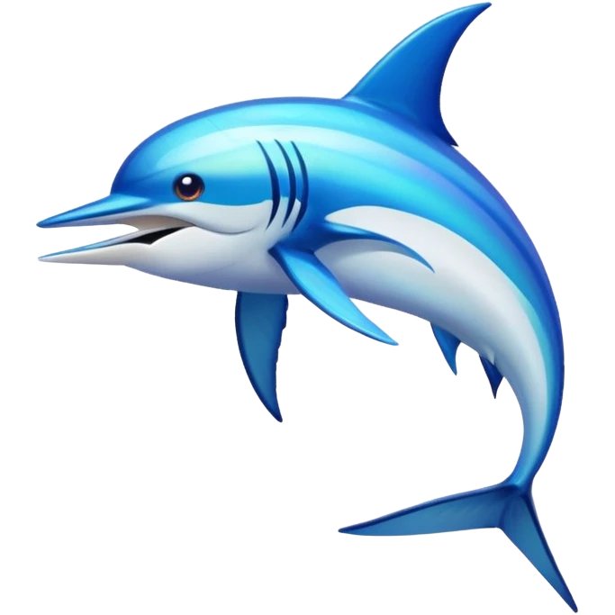  Blue Miami Marlin emoji