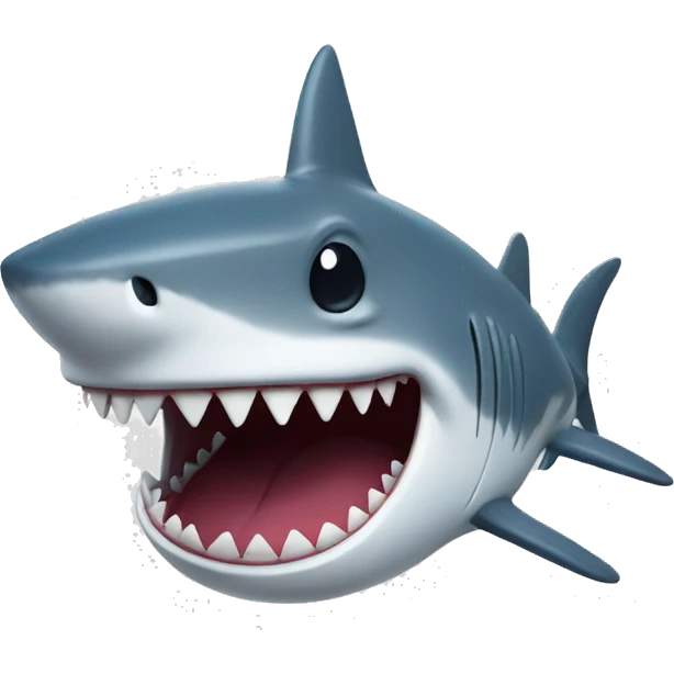 sharkwih craz smile emoji