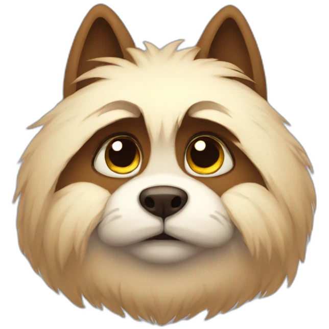Sad Furry emoji emoji