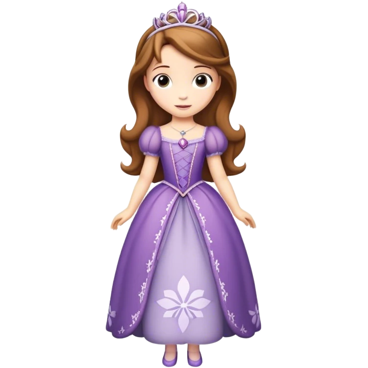 sofia the first full body emoji