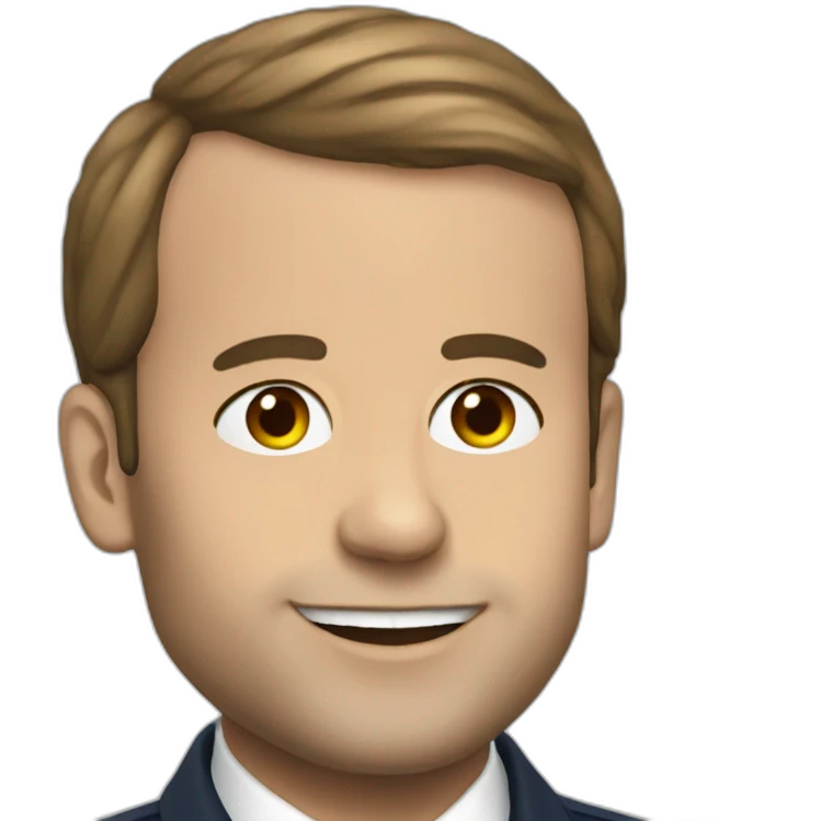 Macron lgbt emoji