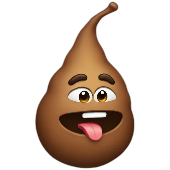 the most perfect turd emoji