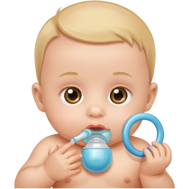 baby with pacifier emoji