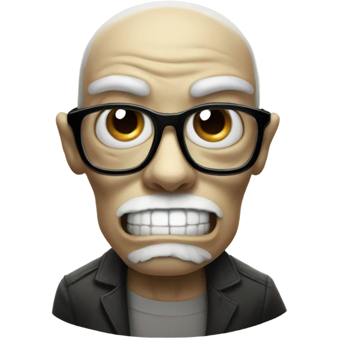 🧐💀 emoji
