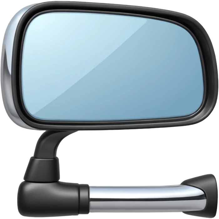 car side mirror emoji