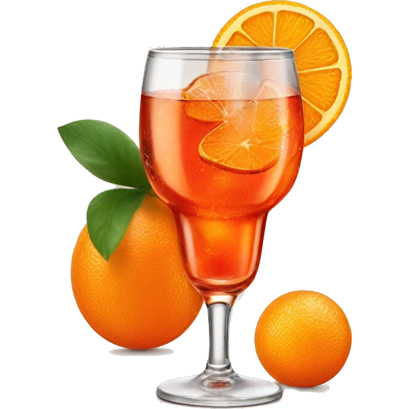 an Aperol Spritz cocktail  emoji