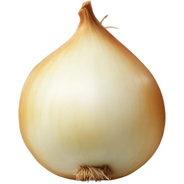 Half onion emoji