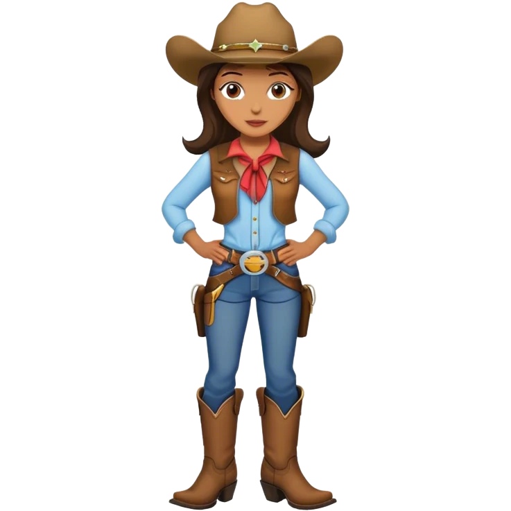 Cowgirl emoji