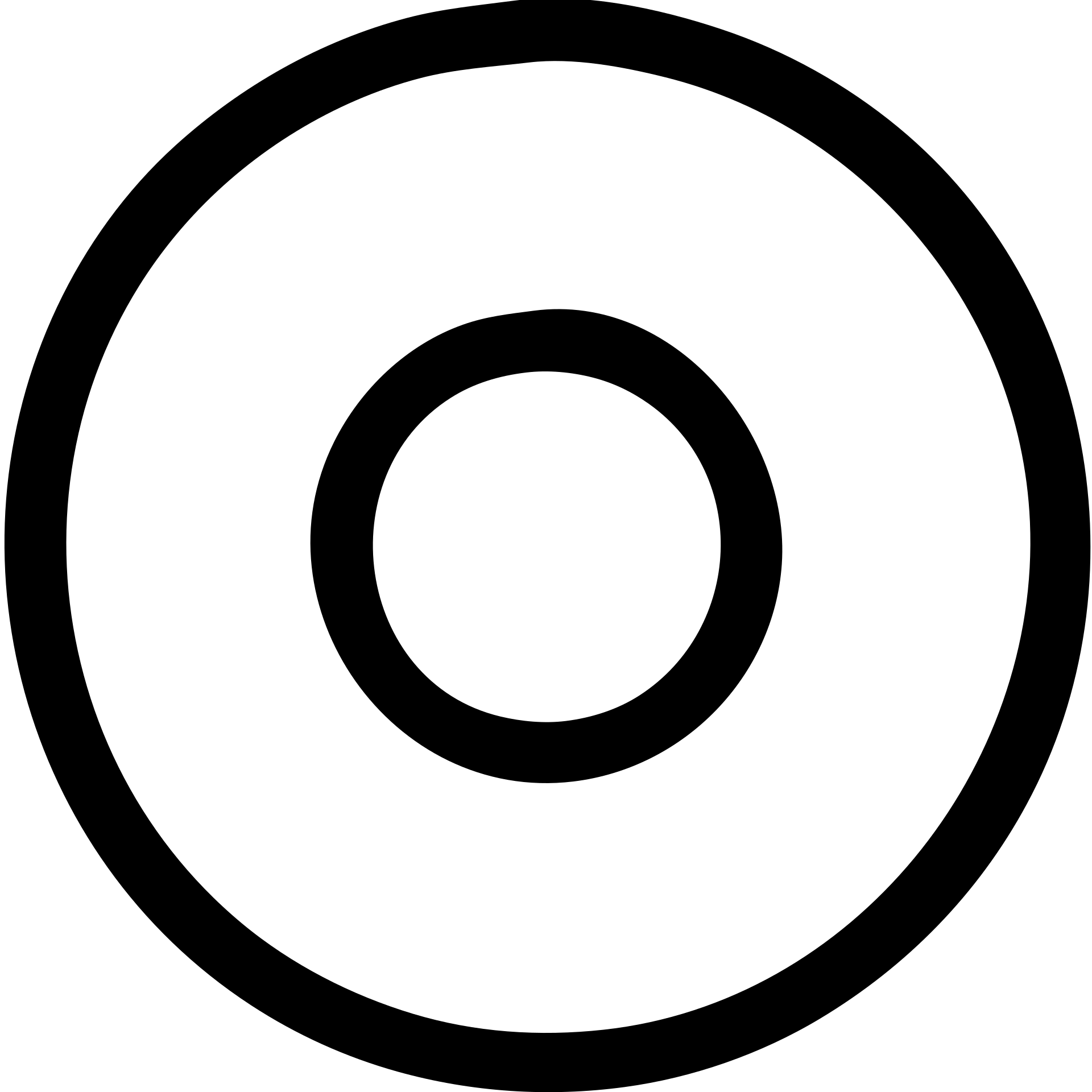 minimal icon, simple round donut shape, tan color, clean lines emoji