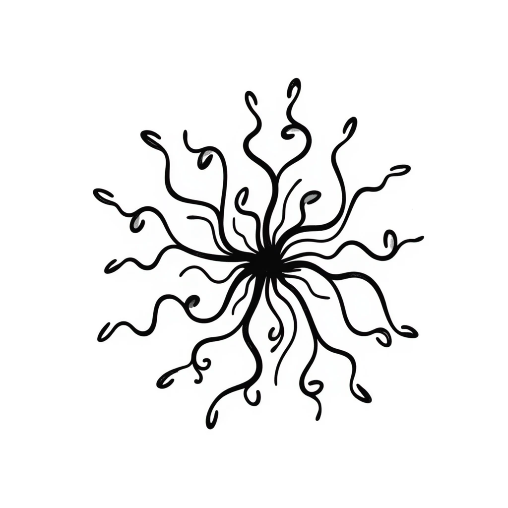 Logistic map bifurcation diagram showing chaotic behavior, mathematical graph with branching patterns emoji
