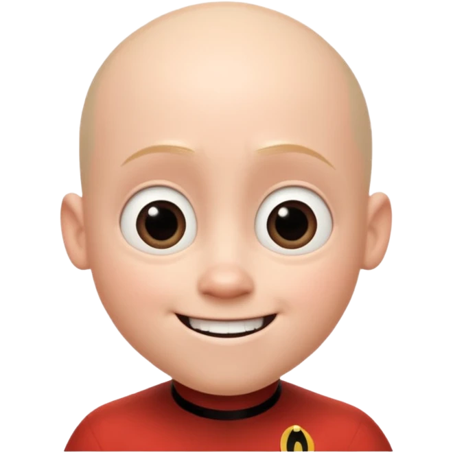 Jack-Jack (bald) from The Incredibles Movie emoji