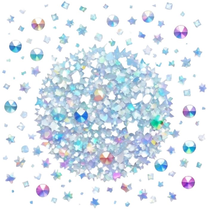 white sparkles emoji