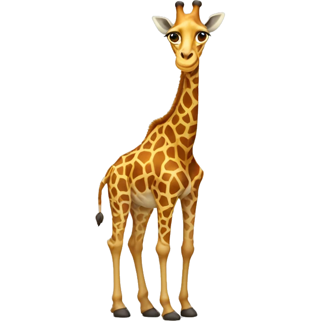 Girafe with ? emoji