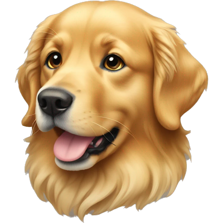 Golden retriever emoji