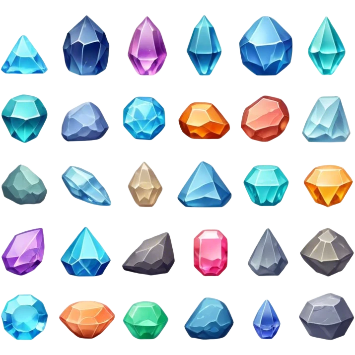 minerals emoji