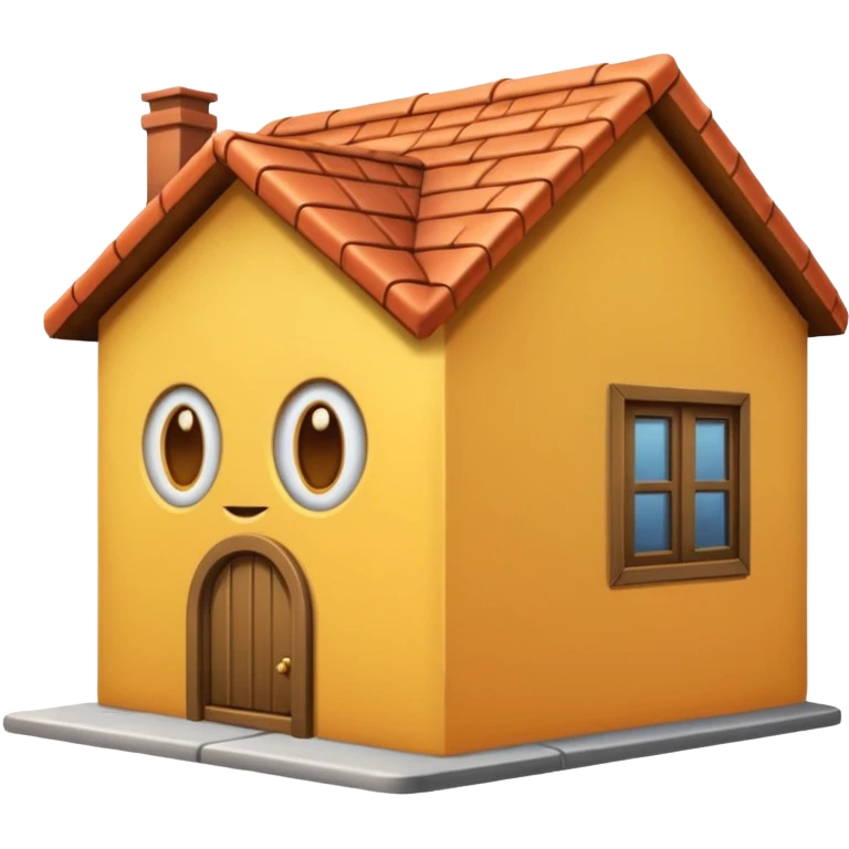 Дом с замко́м emoji